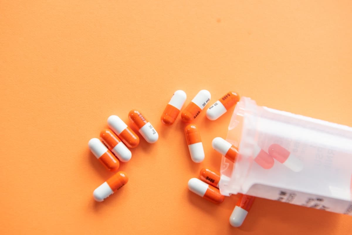 Pharmacist preparing medicines for home delivery